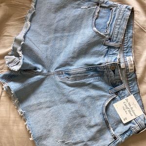 Abercrombie cutoff denim shorts